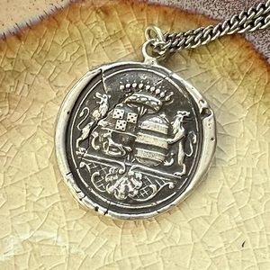 Pyrrha Wandering spirit Sterling silver necklace 28” chain